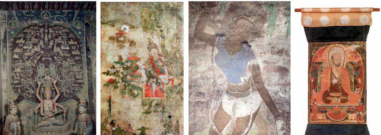 洞窟空间图像：莫高窟第400窟西夏藻井凤首龙身图案探微