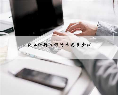 农业银行办银行卡要多少钱