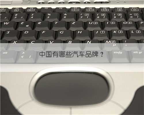 中国有哪些汽车品牌？
