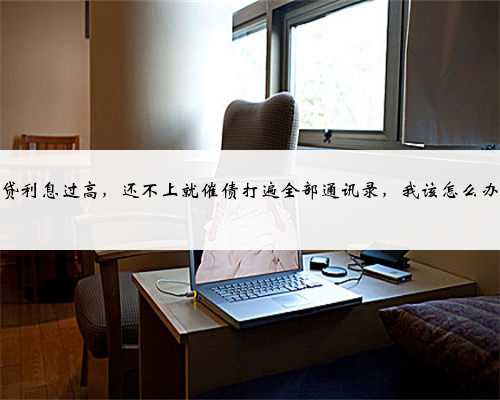 网贷利息过高，还不上就催债打遍全部通讯录，我该怎么办？