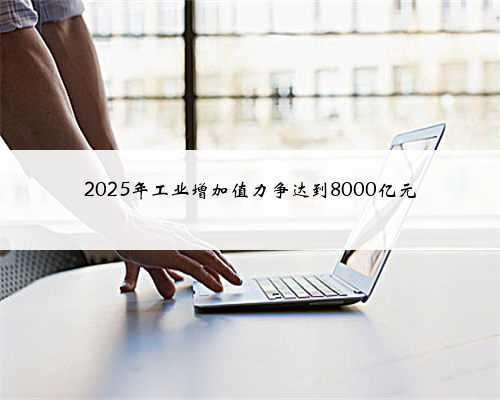 2025年工业增加值力争达到8000亿元