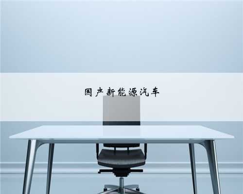 国产新能源汽车
