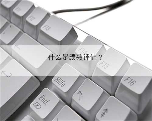 什么是绩效评估?