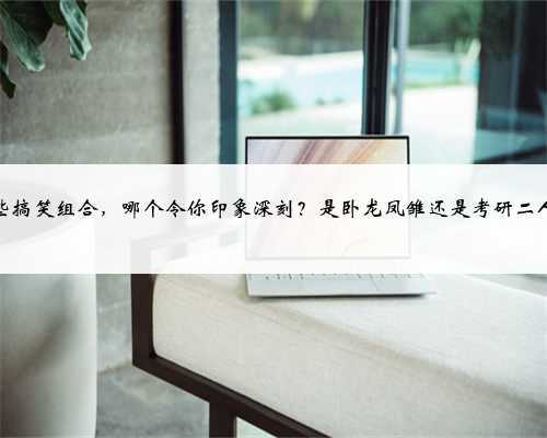 那些搞笑组合，哪个令你印象深刻？是卧龙凤雏还是考研二人组