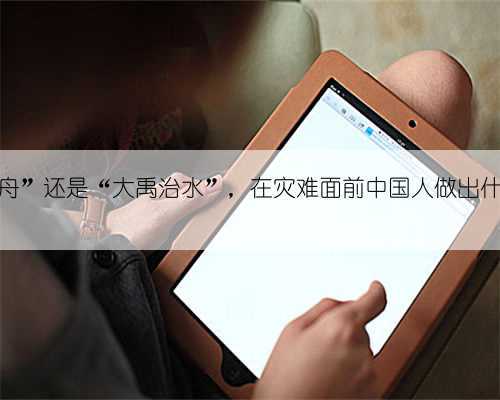 “诺亚方舟”还是“大禹治水”,在灾难面前中国人做出什么选择?