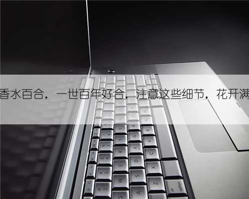 种香水百合，一世百年好合，注意这些细节，花开满盆