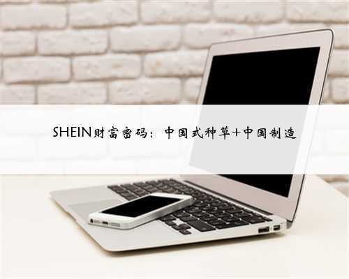 SHEIN财富密码：中国式种草+中国制造