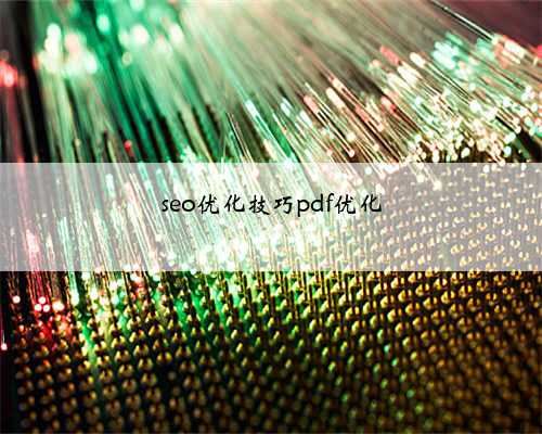 seo优化技巧pdf优化