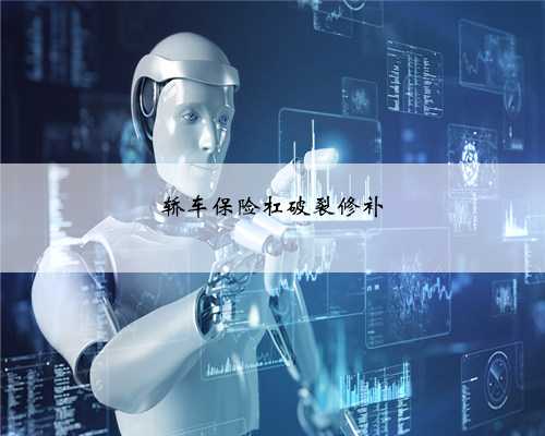 轿车保险杠破裂修补