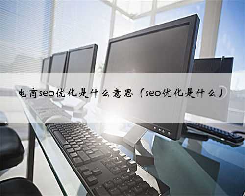 电商seo优化是什么意思（seo优化是什么）