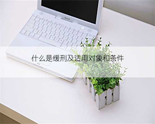 什么是缓刑及适用对象和条件