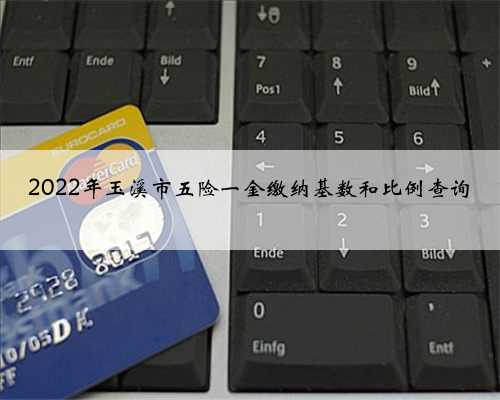 2022年玉溪市五险一金缴纳基数和比例查询