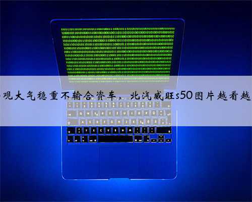 外观大气稳重不输合资车,北汽威旺s50图片越看越爱