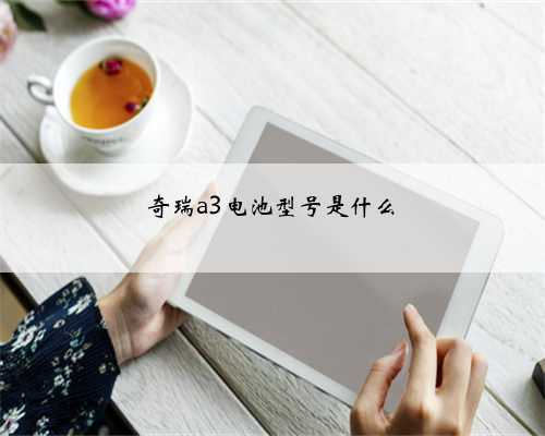 奇瑞a3电池型号是什么