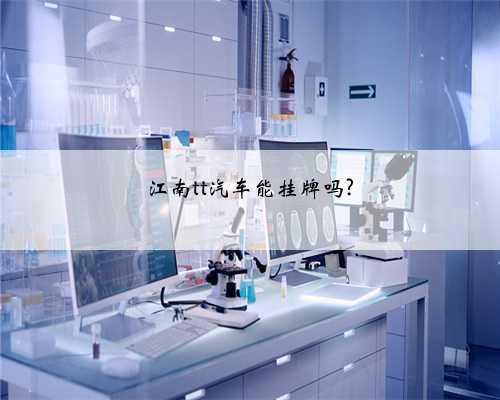 江南tt汽车能挂牌吗?