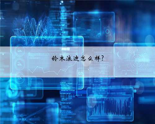 铃木浪迪怎么样?