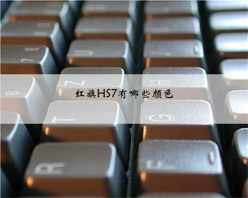 红旗HS7有哪些颜色