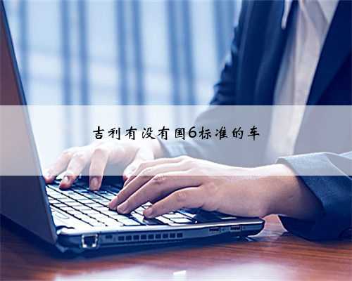 吉利有没有国6标准的车