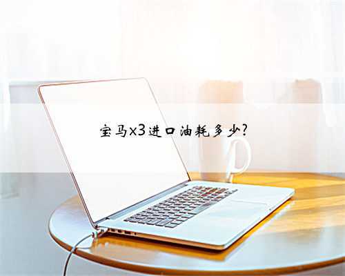 宝马x3进口油耗多少?