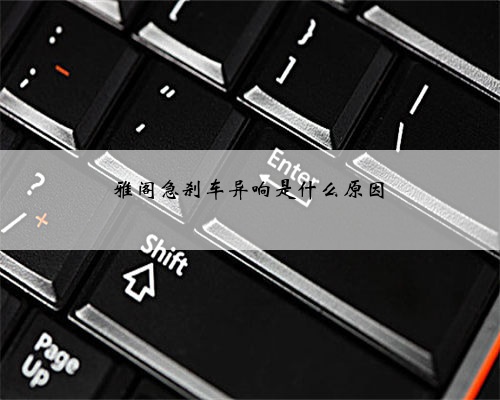 雅阁急刹车异响是什么原因
