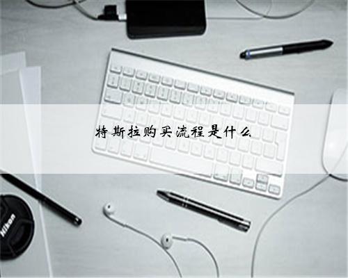 特斯拉购买流程是什么