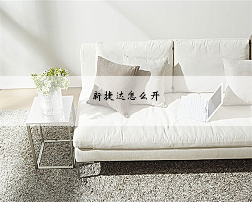新捷达怎么开