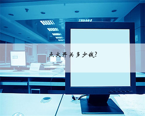 点火开关多少钱?