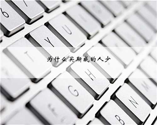 为什么买斯威的人少