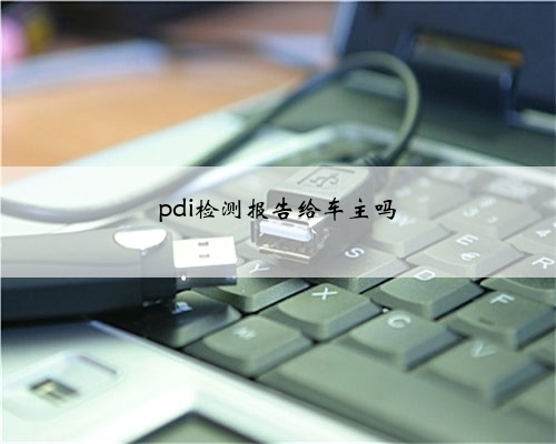 pdi检测报告给车主吗