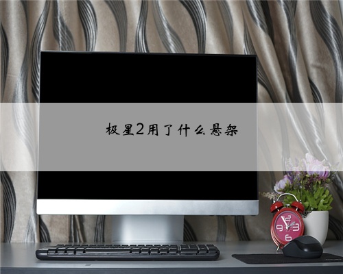 极星2用了什么悬架