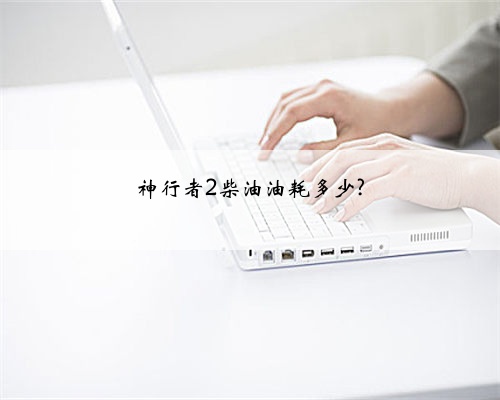 神行者2柴油油耗多少?