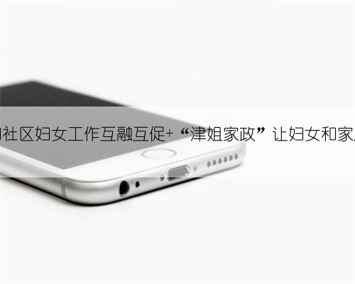 天津推动家政服务和社区妇女工作互融互促 “津姐家政”让妇女和家庭享受“
