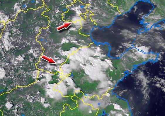 你知道对流云团长啥样吗?卫星云图带你识天气