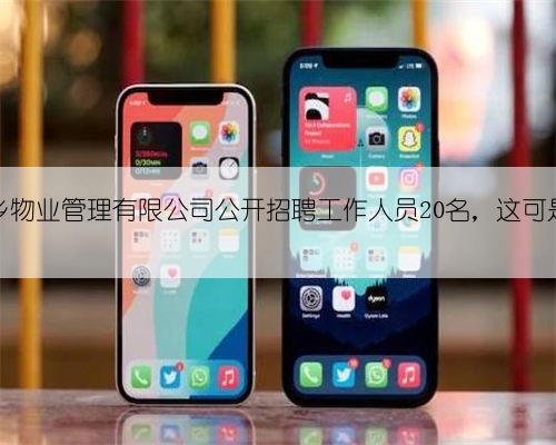 费县原乡物业管理有限公司公开招聘工作人员20名,这可是国企!