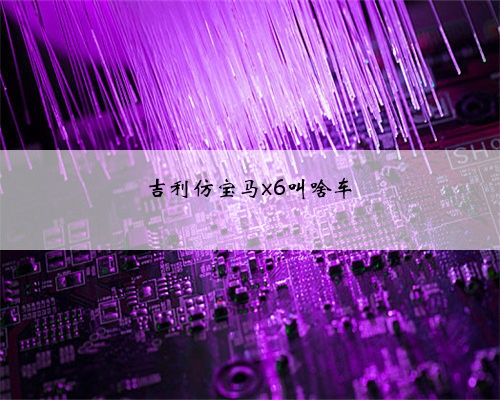 吉利仿宝马x6叫啥车