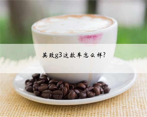 英致g3这款车怎么样?