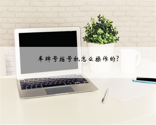 车牌号摇号机怎么操作的?