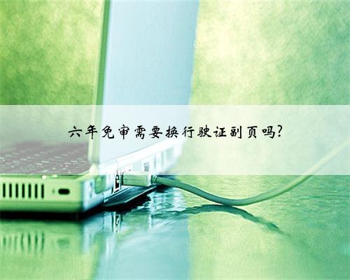 六年免审需要换行驶证副页吗?