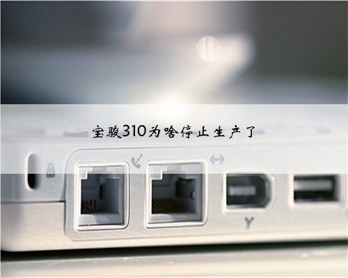 宝骏310为啥停止生产了