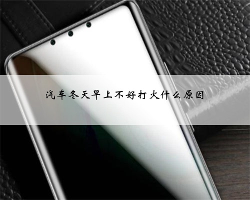 汽车冬天早上不好打火什么原因
