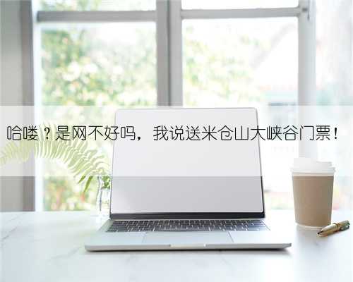 哈喽？是网不好吗，我说送米仓山大峡谷门票！
