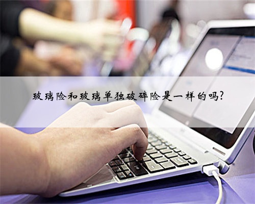 玻璃险和玻璃单独破碎险是一样的吗?