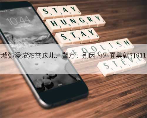 美国堪萨斯城弥漫浓浓粪味儿，警方：别因为外面臭就打911，谢谢您嘞