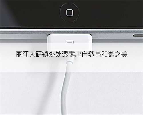丽江大研镇处处透露出自然与和谐之美