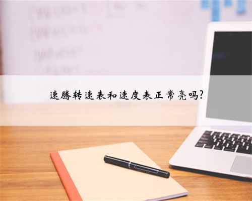 速腾转速表和速度表正常亮吗?