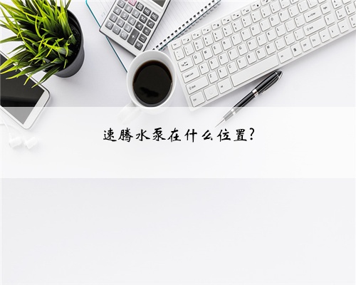 速腾水泵在什么位置?
