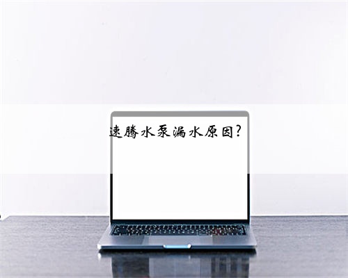 速腾水泵漏水原因?
