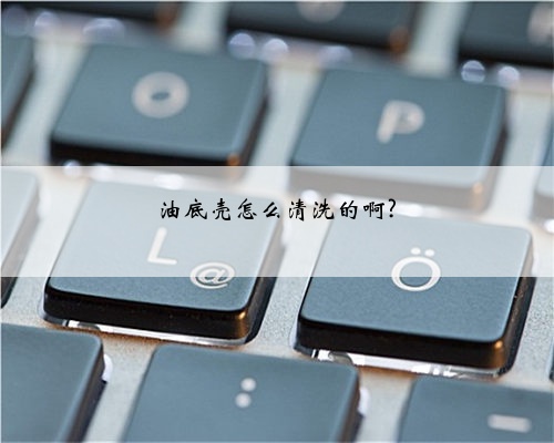 油底壳怎么清洗的啊?