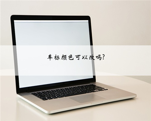 车标颜色可以改吗?