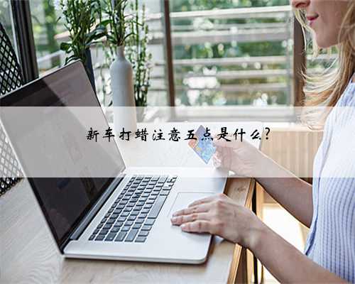 新车打蜡注意五点是什么?
